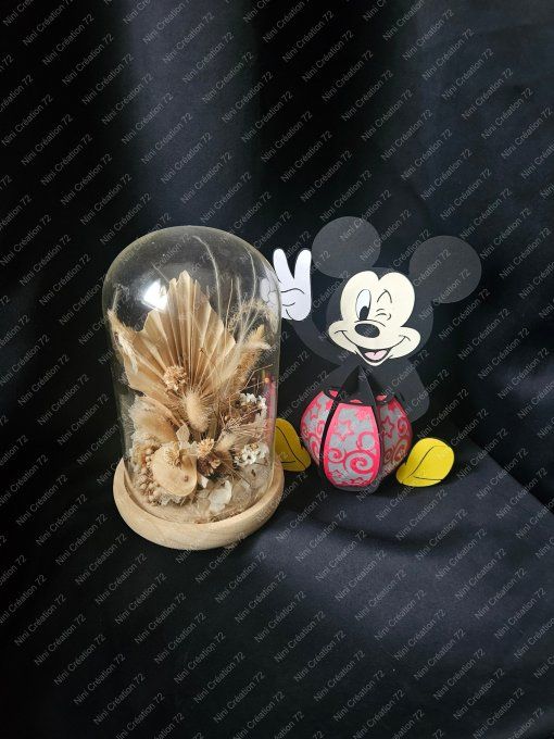 Lanterne enfant Mickey personnalisé. Fait main-